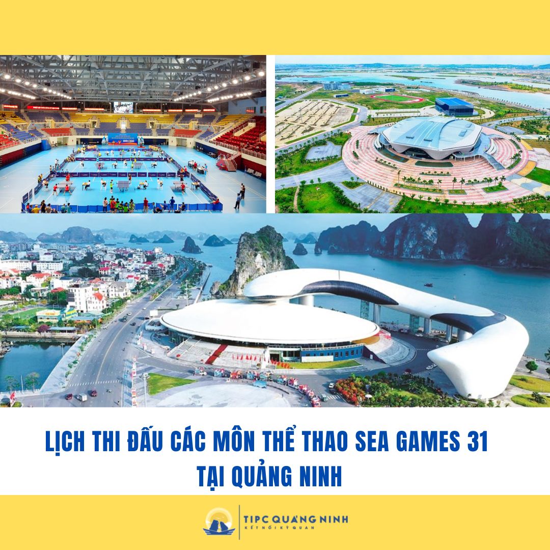 Lịch thi đấu các môn thể thao SEA Games 31 tại Quảng Ninh