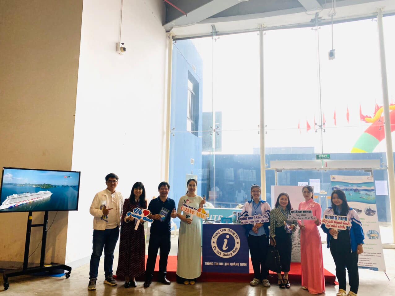 Quảng bá du lịch Quảng Ninh tại Cuộc thi khoa học, kỹ thuật cấp quốc gia học sinh trung học năm học 2022-2023 