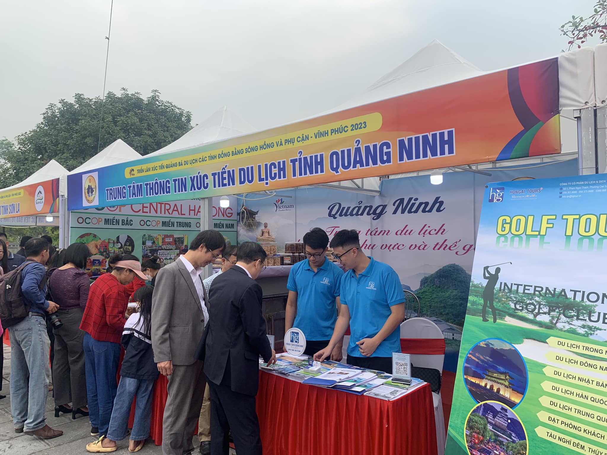 Du lịch Quảng Ninh tham gia “Triển lãm xúc tiến quảng bá du lịch các tỉnh đồng bằng sông Hồng và phụ cận - Vĩnh Phúc 2023”