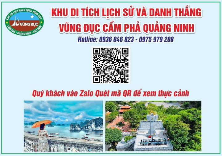Khám phá Khu di tích lịch sử và danh thắng Vũng Đục Cẩm Phả - Quảng Ninh qua bản đồ 3D 360*: Trải nghiệm độc đáo không thể bỏ lỡ