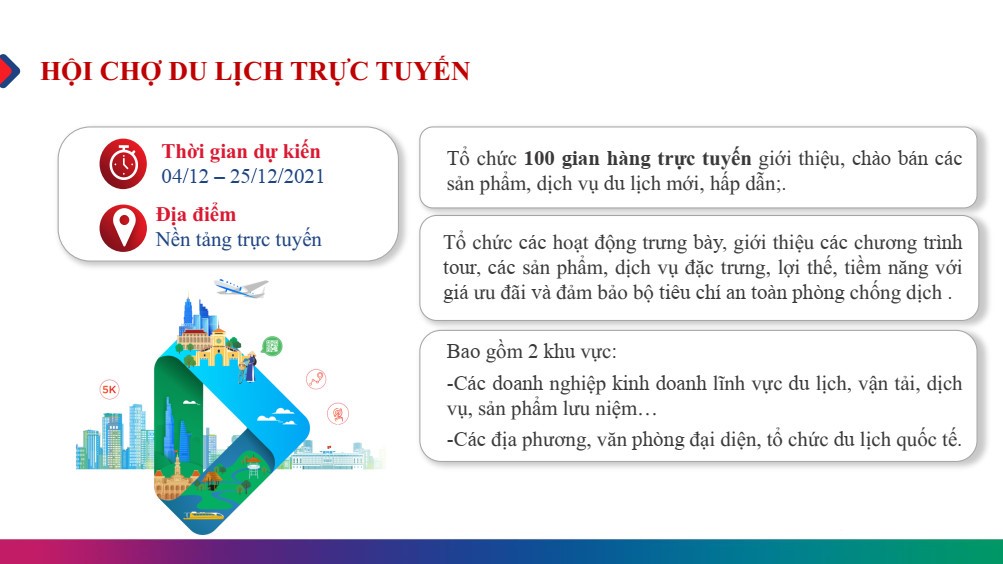 Quảng Ninh tham gia gian hàng du lịch trực tuyến tại Ngày hội du lịch Thành phố Hồ Chí Minh năm 2021