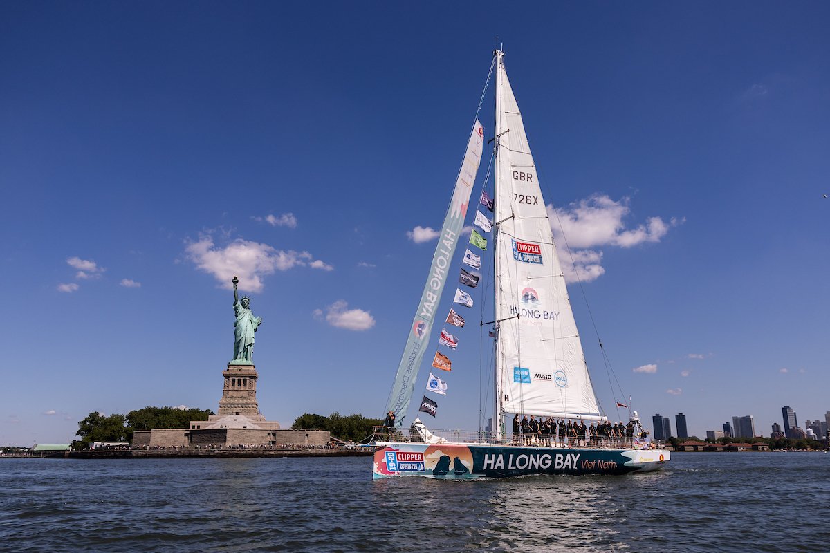 Cuộc đua thuyền buồm Clipper Race chính thức bước vào chặng đua thứ 14